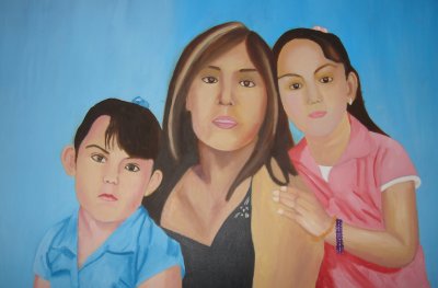 Family Portrait Acylic on Canvas 2009 