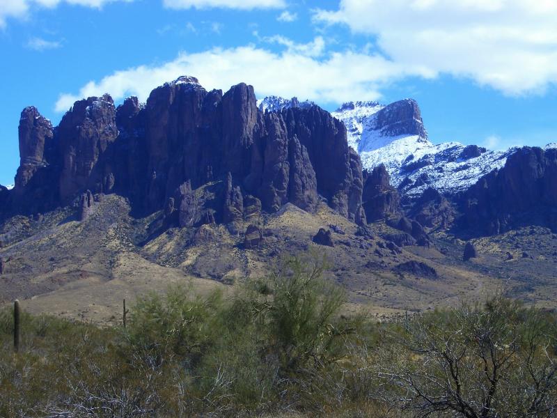 Superstitions with Snow!!