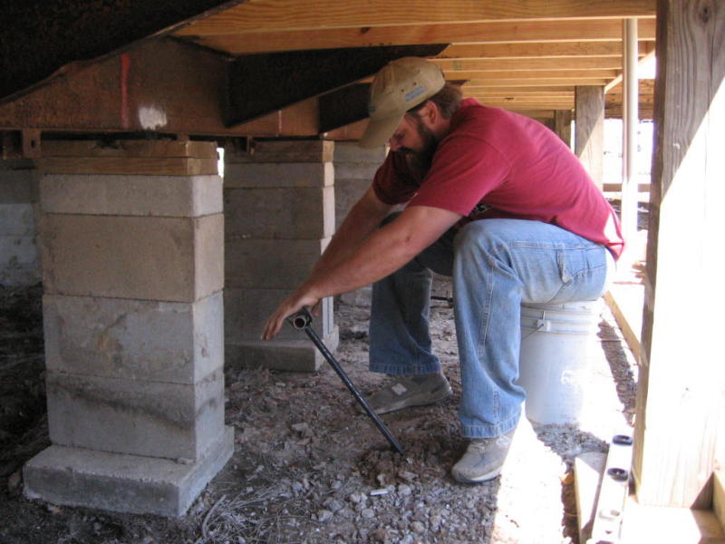 Clark Installing Foundation Anchors