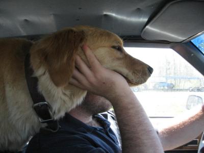 MacGyver Resting his Head on my Hand