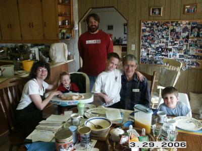 Judy, Kaleb, Jonathan, Gary, and Josiah Ogle