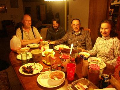 Bill, Clark, and Mr. and Mrs. Shoemaker