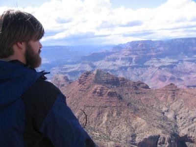 Clark Observing the Grandiousity of Said Canyon