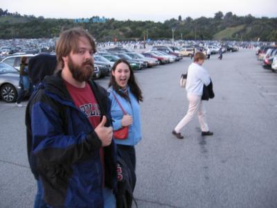 Walking to the Dodgers Game!