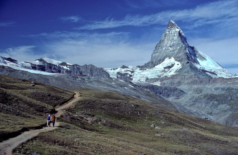 Walking to the Matterhorn
