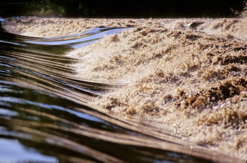 Missouri River in Flood