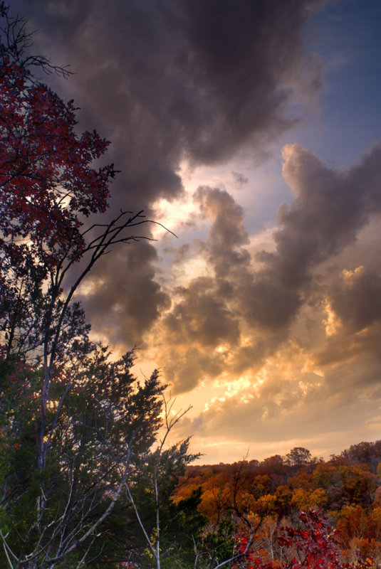 fire in the sky