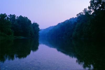 Dawn on the Current River
