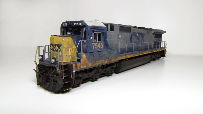 Revised the nose weathering...
