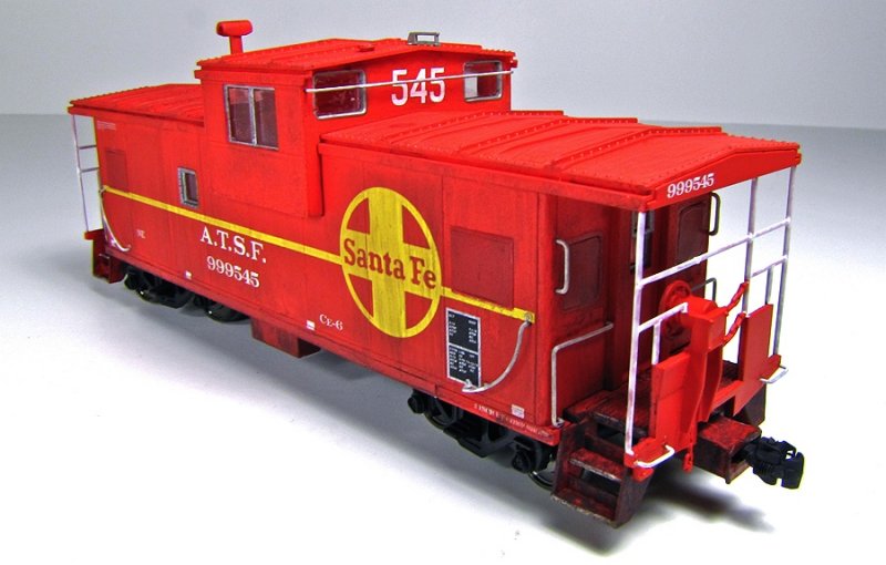 ATSF caboose, from Atlas...