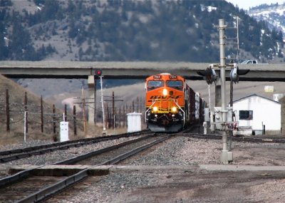 7604 approaching Drummond, MT. 04/06/08