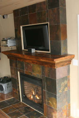 Fireplace almost done 2007