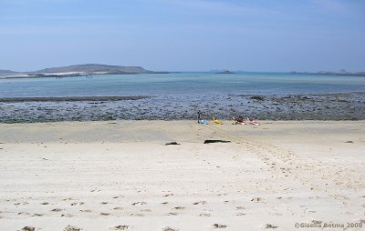 arriving at Tresco