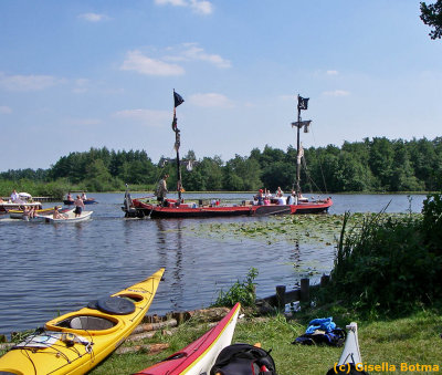 pirates in Loosdrecht