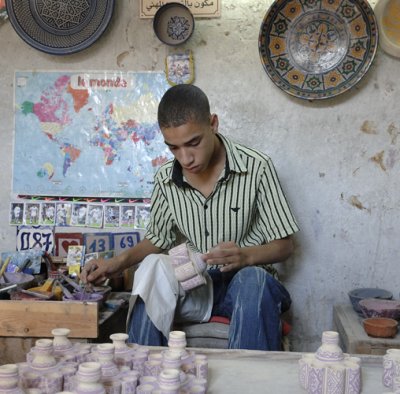 Pottery Worker - Fez