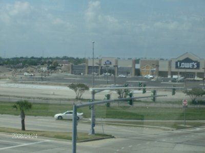 Parking lot, New Orleans East 2008