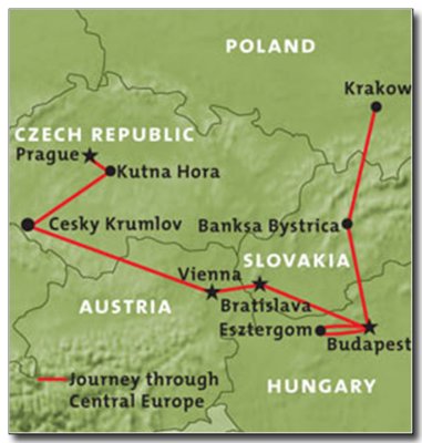 JOURNEY THROUGH CENTRAL EUROPE