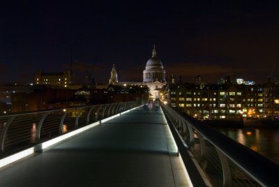 St Pauls from MIllenium Bridge