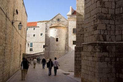 Inside the walls of the city