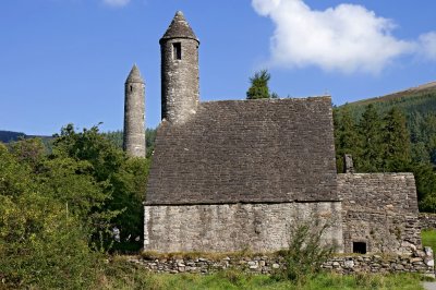 Round Tower and St Kevin's Kitchen