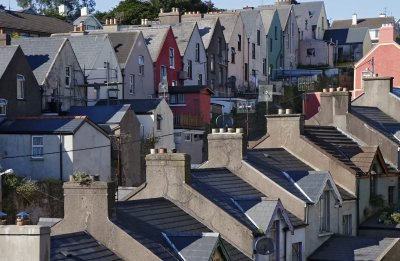 Houses on West View and Lower Middleton St.