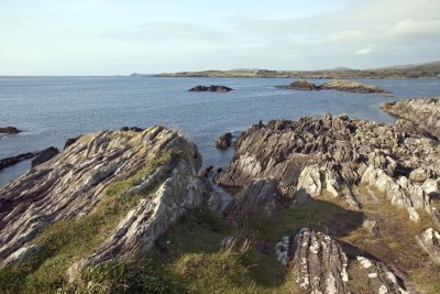 The coast of the Toormore Bay