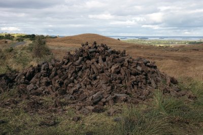 Stacked peat