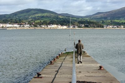 View on Carlingford Lough and Warrenpoint (Ulster)