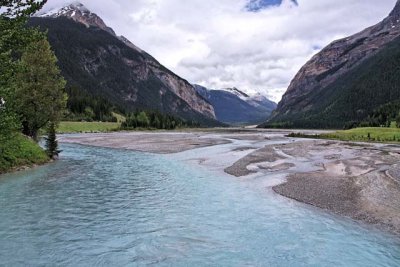 The Kicking Horse River