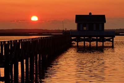 Chincoteague Bay sunset