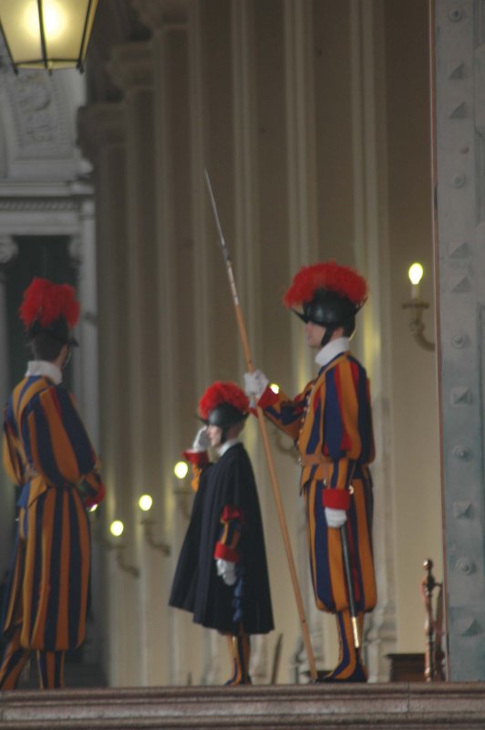 Guards in Vatican