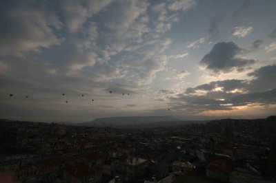 Balloons over Cappadocia