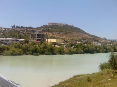 this is the river Goksu in Silifke.