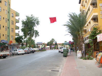 Another street near Cloepetra beach