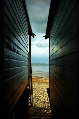 beach huts - wells - norfolk