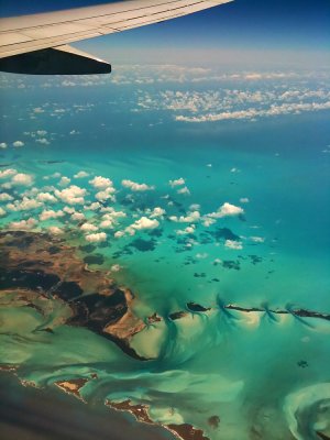 Getting There - Northern tip of Great Exuma island in the Bahamas