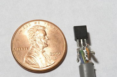 Wiring Dallas DS18B20 temp sensors to CAT5 cable