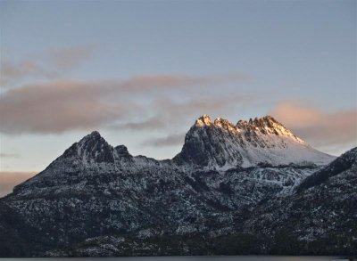 Golden sunset over Cradle