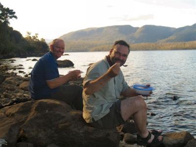 Breakfast at Echo Point - Lake Sinclair