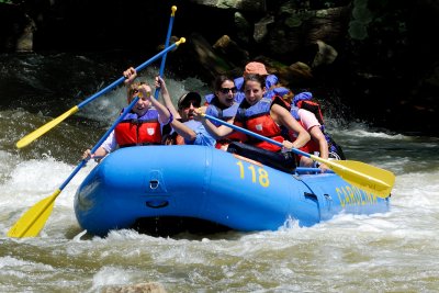 Rafting on Nantahala