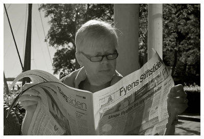 Checking the local News