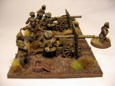 Indian Mountan Battery 2.75 guns