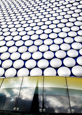Old spire & new Selfridges