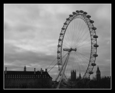 the Eye from the train