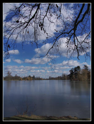 looking down the lake