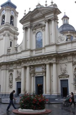 31.  Back in St. Margherita; Church of St. Margherita d'Antiochia.