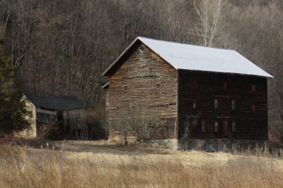 9.  Old barn and shed.