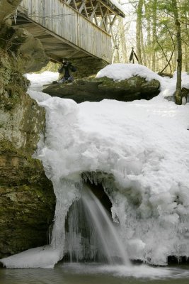 The troll under the bridge shoots the shooters.