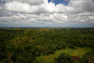 Chocolate Hills Panorama