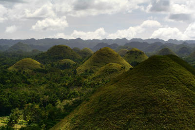 Chocolate Hills Closeup